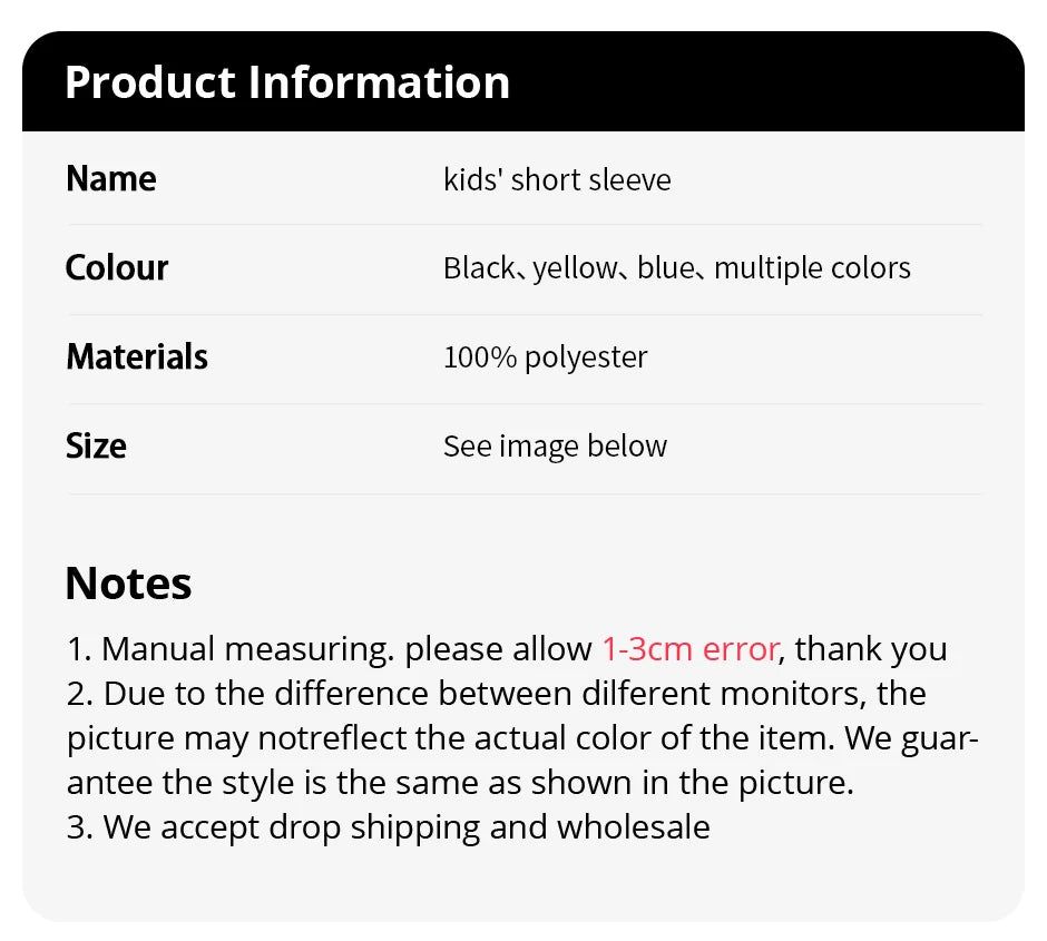 4-piece Children's Spring And Summer New Item 4Y-12Y Multi Size Brother Outfit Short Sleeved Fashionable Mixed Color Boy's T-shi
