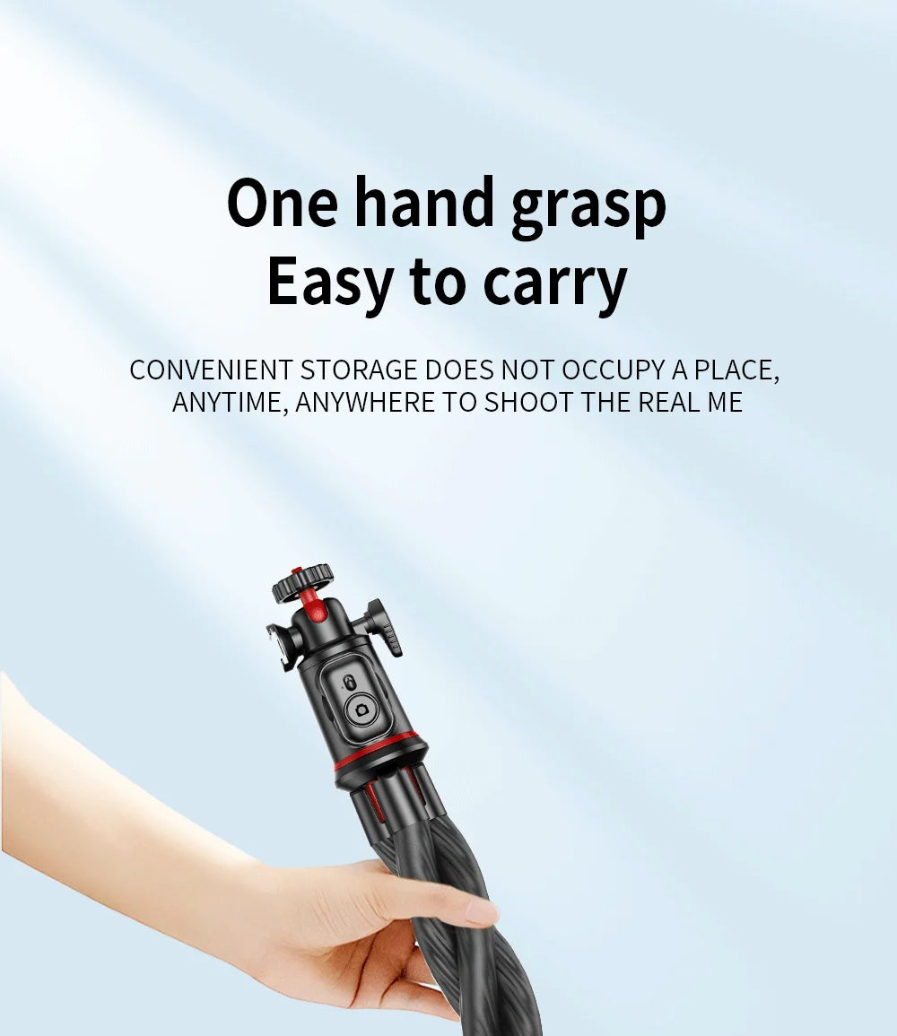 Wireless Bluetooth Selfie Stick for Smartphone Gopro Tripod for DSLR Camera with Octopus Legs for Xiaomi iPhone Huawei Samsung