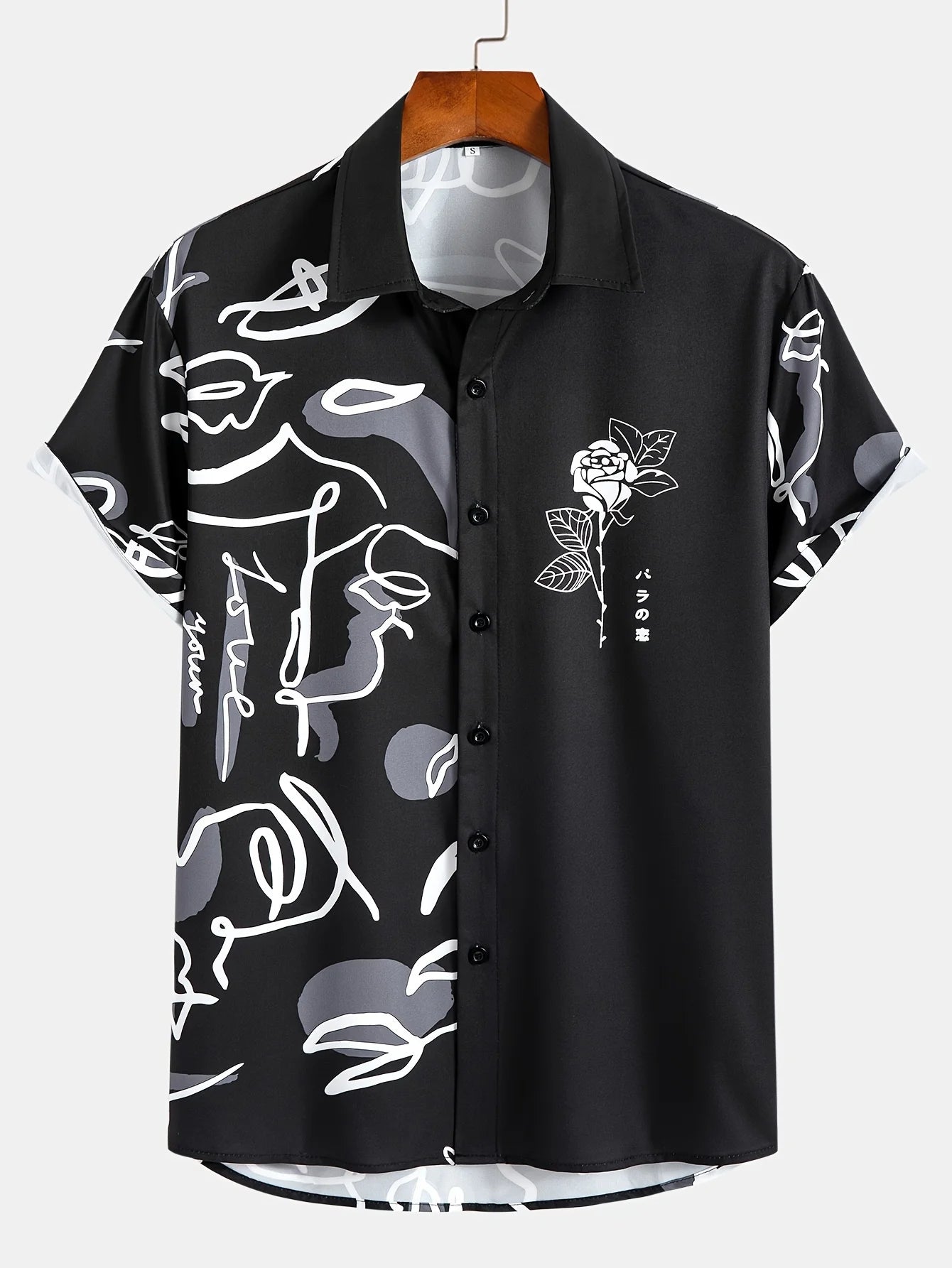 Hawaiian Men's Shirt Summer Outdoor Beach Men's Short-sleeved Shirt Urban Everyday Casual Men's Shirt Street Fashion Men's Shirt