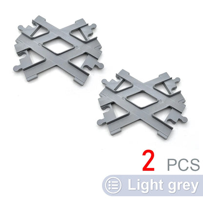 Kids Train Track Blocks – DIY Railway Toy Set With Large Plastic Bricks & STEM Gift