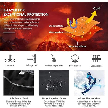 Windproof Thermal Pants for Women, Soft Trousers for Hiking, Camping, Outdoor Sports, Mountain Climbing, Travel, Winter
