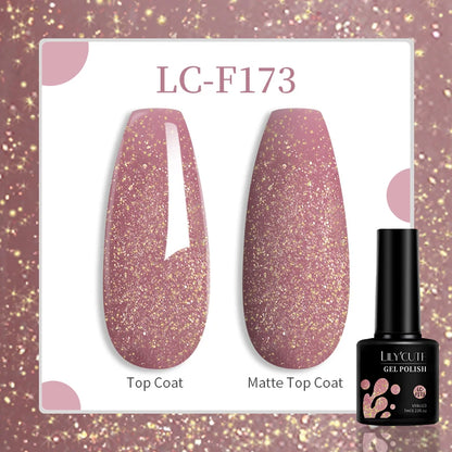 Gel Nail Polish - LILYCUTE UV Gel Varnish 7ML | Soak Off, Long Lasting Colors
