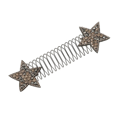 AWAYTR Women Invisible Broken Hair Hairpin Adult Tiara Tools Roll Curve Needle Bangs Fixed Insert Comb Styling Accessories