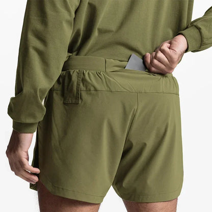 ASRV Mens Gym 2 in 1 Jogger Sport Short Pants Man Quick Dry Running Workout Basketball Shorts Male Gym Fitness Sweatpant Bottoms