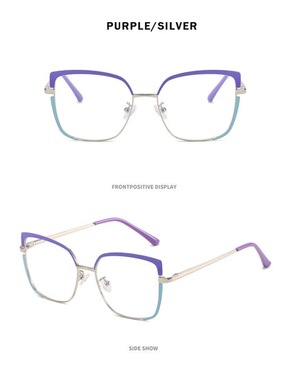 O-Q CLUB Women's Grade Glasses Anti Blue Light Lenses Woman's Eyeglasses Lunettes Myopia Reading Glass Sunglasses Man Eyewear