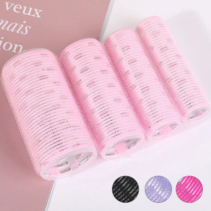 Self-Adhesive Hair Rollers - Large Soft Hair Curlers for DIY Home Styling - ZOOMNSTORE