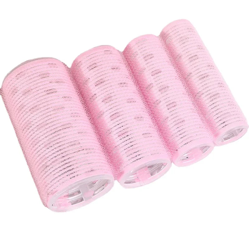 Self-Adhesive Hair Rollers – Large Soft Hair Curling Rollers for DIY Home Styling - ZOOMNSTORE