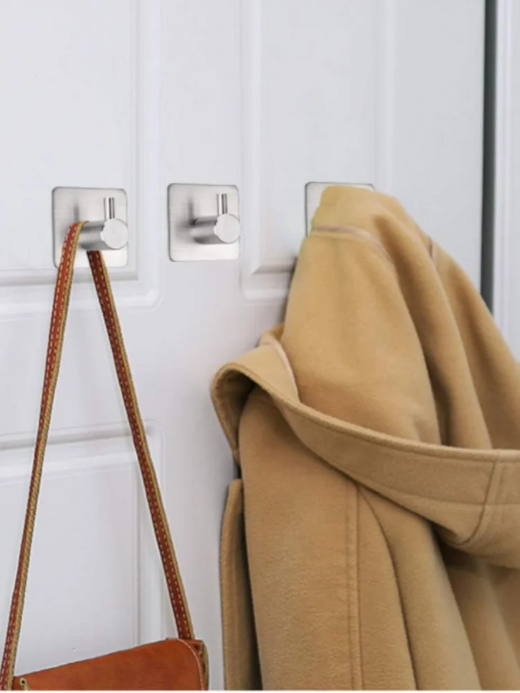 Heavy-Duty Self-Adhesive Towel Rack - Waterproof 304 Stainless Steel No Drilling Required - ZOOMNSTORE