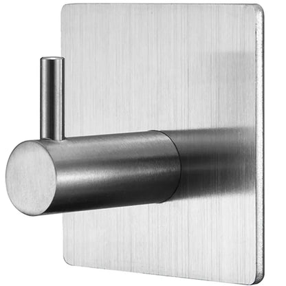 Heavy-Duty Self-Adhesive Towel Rack - Waterproof 304 Stainless Steel No Drilling Required - ZOOMNSTORE