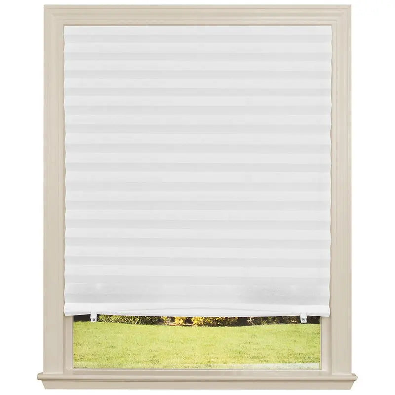 1PC Self-Adhesive Non-Woven Pleated Blinds Folding Curtains For Kitchen Balcony Shades Home Blackout Blinds For Windows Decor - ZOOMNSTORE