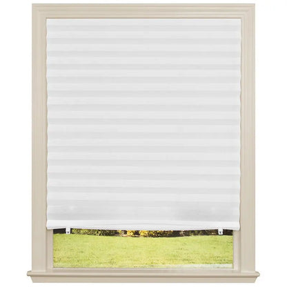 1PC Self-Adhesive Non-Woven Pleated Blinds Folding Curtains For Kitchen Balcony Shades Home Blackout Blinds For Windows Decor - ZOOMNSTORE