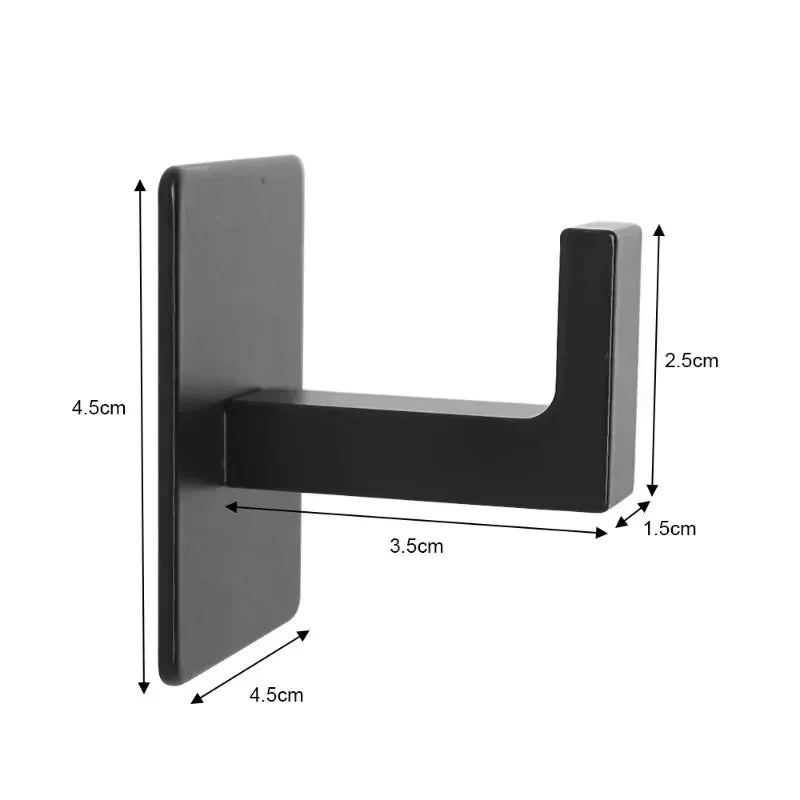 Self-Adhesive Wall Hooks - Strong Key and Towel Holders for Kitchen and Bathroom - ZOOMNSTORE
