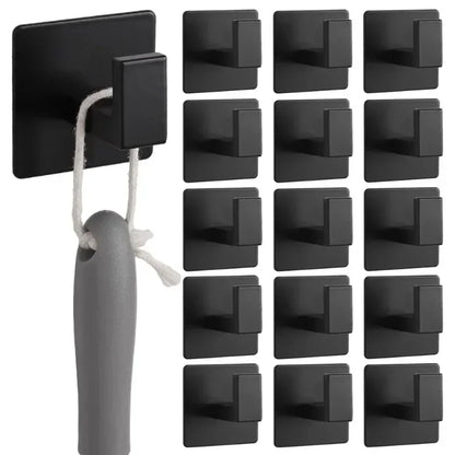 Self-Adhesive Wall Hooks - Strong Key and Towel Holders for Kitchen and Bathroom - ZOOMNSTORE