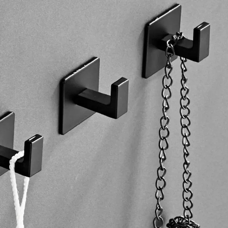 Self-Adhesive Wall Hooks - Strong Key and Towel Holders for Kitchen and Bathroom - ZOOMNSTORE