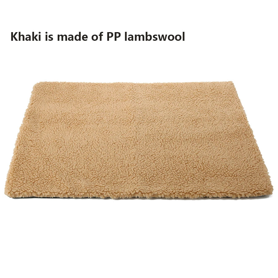 Self-Heating Pet Mat - Soft Aluminum Dog  Cat Bed for Small to Medium Pets - ZOOMNSTORE