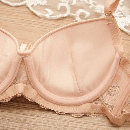Sexy Lingerie Push Up Bra Top Chest Lace Bra Student Small Chest Bra Sexy Underwear Brassiere 34 36 38 Women Bra Lingerie - ZOOMNSTORE