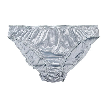Sexy Low-Waist Satin Panties - Breathable Super Stretch Underwear - ZOOMNSTORE