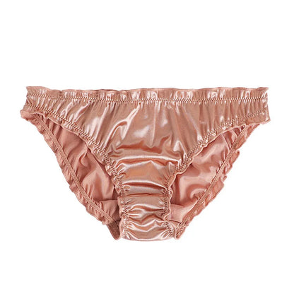 Sexy Low-Waist Satin Panties - Breathable Super Stretch Underwear - ZOOMNSTORE