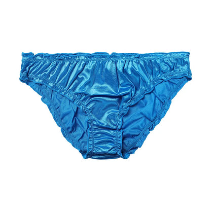Sexy Low-Waist Satin Panties - Breathable Super Stretch Underwear - ZOOMNSTORE