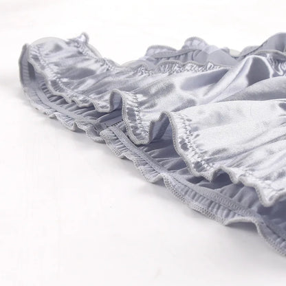 Sexy Low-Waist Satin Panties - Breathable Super Stretch Underwear - ZOOMNSTORE