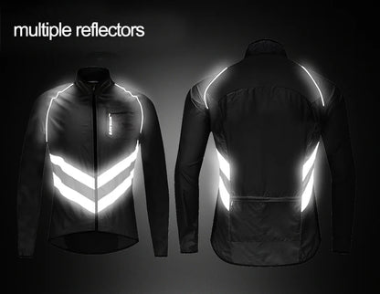 WOSAWE Cycling Jackets Summer Bicycle Jackets Windbreaker Lightweight MTB Sports Windbreaker Outdoor Sunscreen Riding Equipment