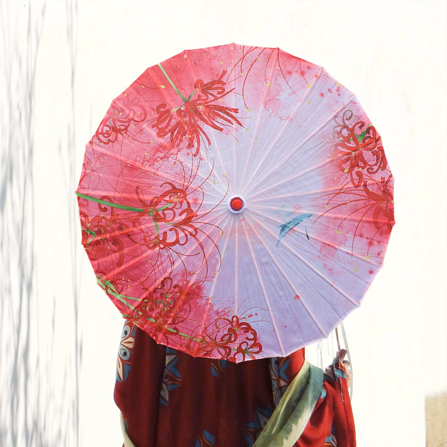 Chinese Oiled Paper Umbrella Japanese Women Decorative Umbrella for Costumes Photography Bridesmaids Party Scenery