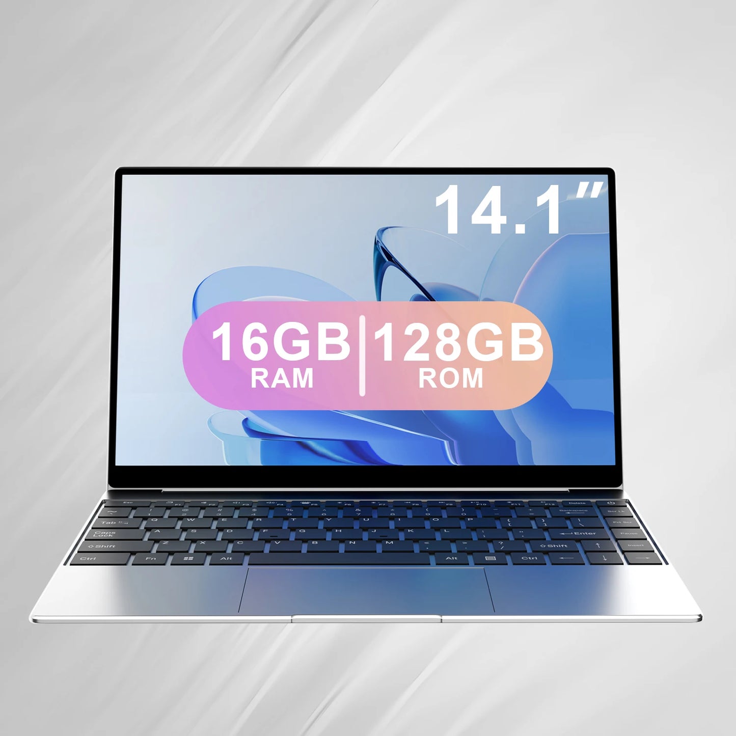 Ultra Slim Laptop 14 Inch Notebook - 16GB RAM, 2TB SSD, Intel Pentium N3700, Windows 11 Pro