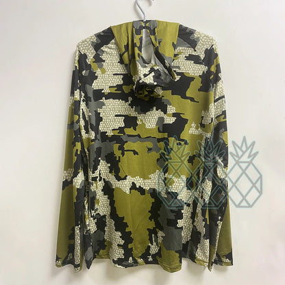 SPELISPOS New Men Fishing Hoodie Summer Breathable  Long Sleeve Fishing Jersey Sun Protection UPF 50+ T-shirt Camisa De Pesca