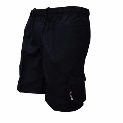 Men's Camouflage Cargo Shorts Casual Loose Work Tooling Shorts Summer Male's Outdoor Knee Length Short Pants