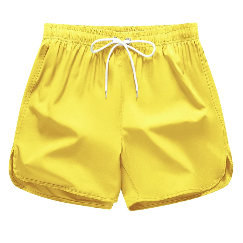 Women's Summer Vacation Beach Shorts Casual Quick Dry Board Shorts with Split Hem Beachwear Swimwear Swimsuit Bathing Suit