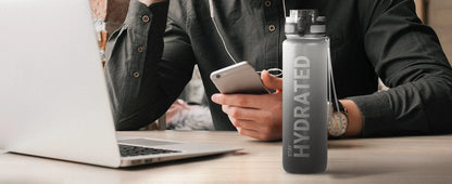 32oz Water Bottle Motivational Sport Water Bottle Leakproof Drinking Bottles Outdoor Sports Travel Kettle Drinking Water Bottle