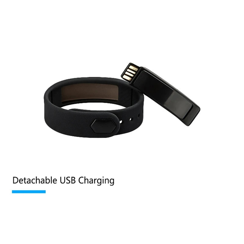 Lenovo Smart Bracelet LED Digital Waterproof Smart Band Running Pedometer Health Monitor Sleep Tracking Vibration Alarm Reminder