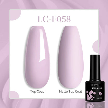 Gel Nail Polish - LILYCUTE UV Gel Varnish 7ML | Soak Off, Long Lasting Colors
