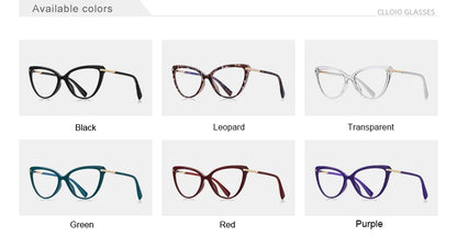 Luxury Cat Eye Glasses – Versatile Reading Glasses Women with Anti Blue Light Lenses