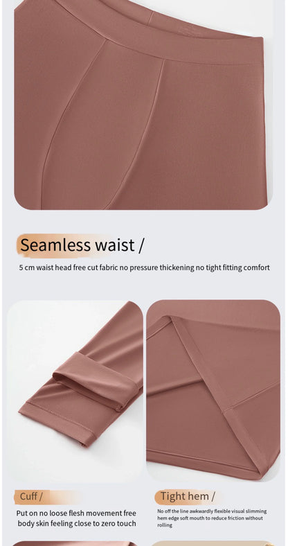 1pcs Men's Ultrathin Thermal Underwear High elasticity Plus Size Constant Temperature Seamless Long Sleeve Bottoming Set