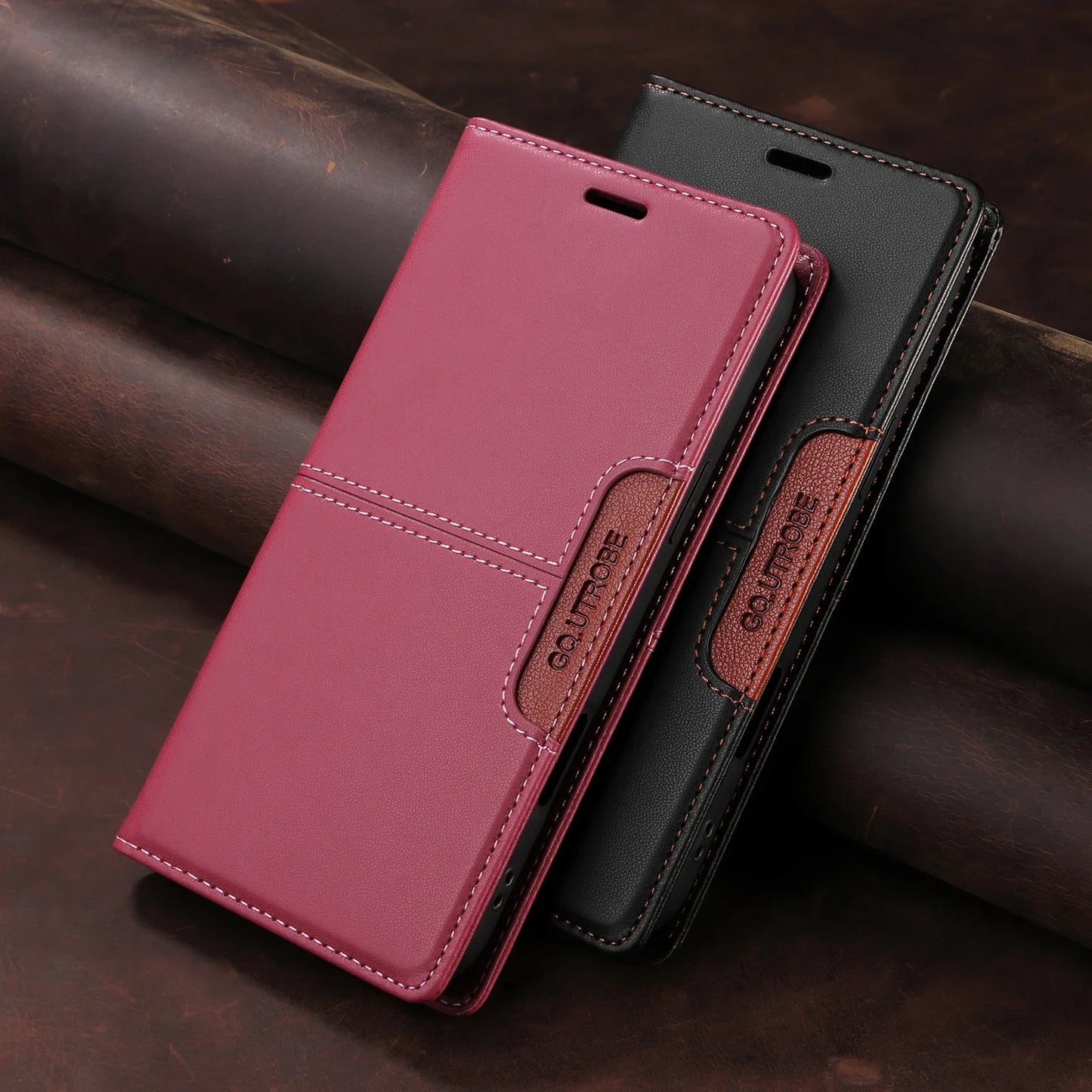Flip Leather Case for Samsung Galaxy S26 S25 S24 S23 FE S22 S21 S20 Plus Note20 Ultra A17 A37 A16 A36 A56 A26 Wallet Phone Cover