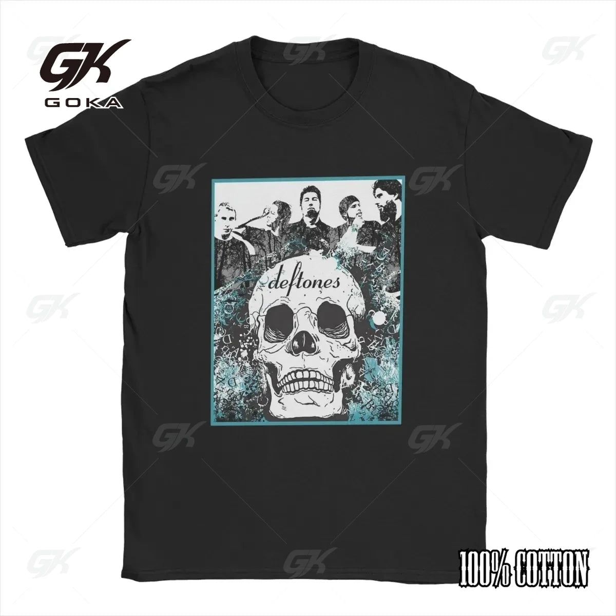 Deftones Cotton Singer Band T Shirt Men Women Hip Hop Rock Tee Fashion Short Sleeve T Shirt Summer Clothes T-shirts Tops