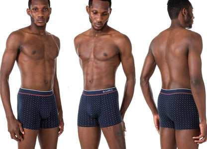 3pcs Print Men's Panties BONITOS Letter Waistband Boxer Briefs Cotton Underwear Mens Boxers Classic Men Underpants