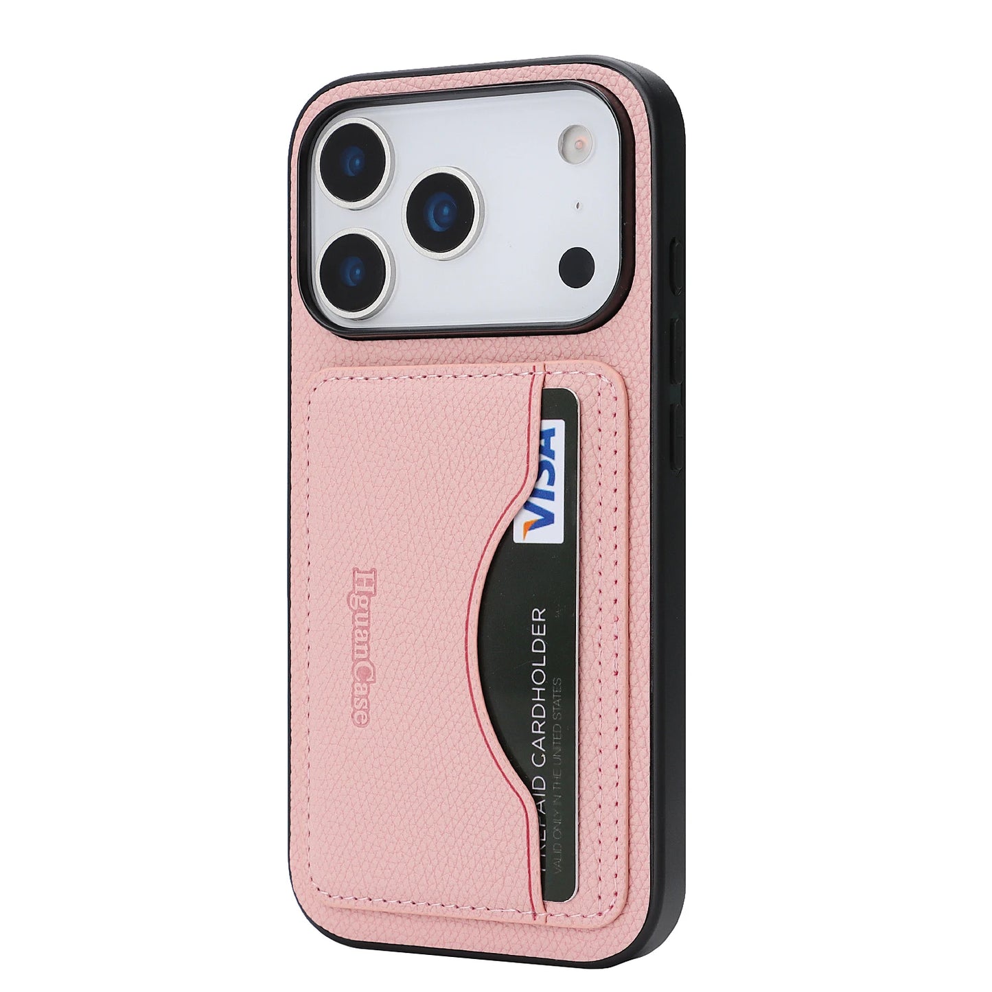 Anti-Fall Leather Case Cards Bag Kickstand Wallet Case For iPhone 17 Promax 16 Pro Max 15 Plus 14 13 12 17e 16e Phone Cover