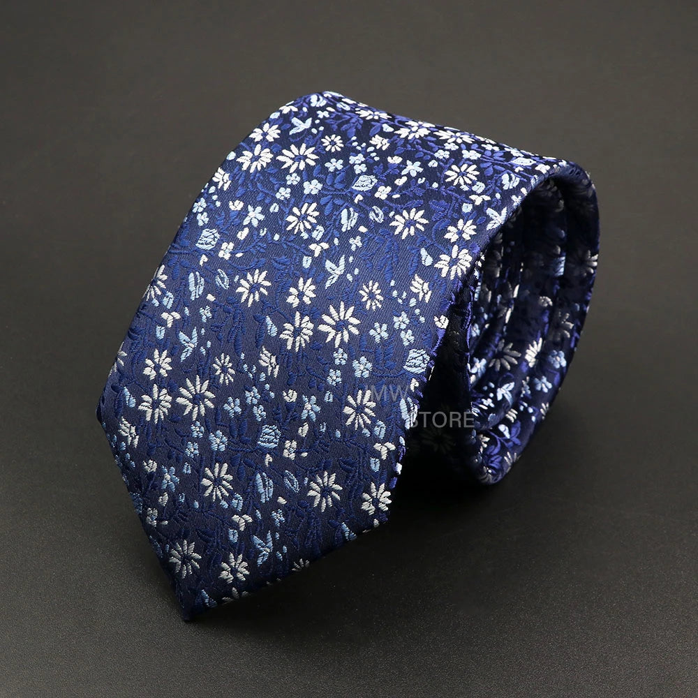 Mens Paisley Necktie - Grey Brown Green Wedding  Business Tie