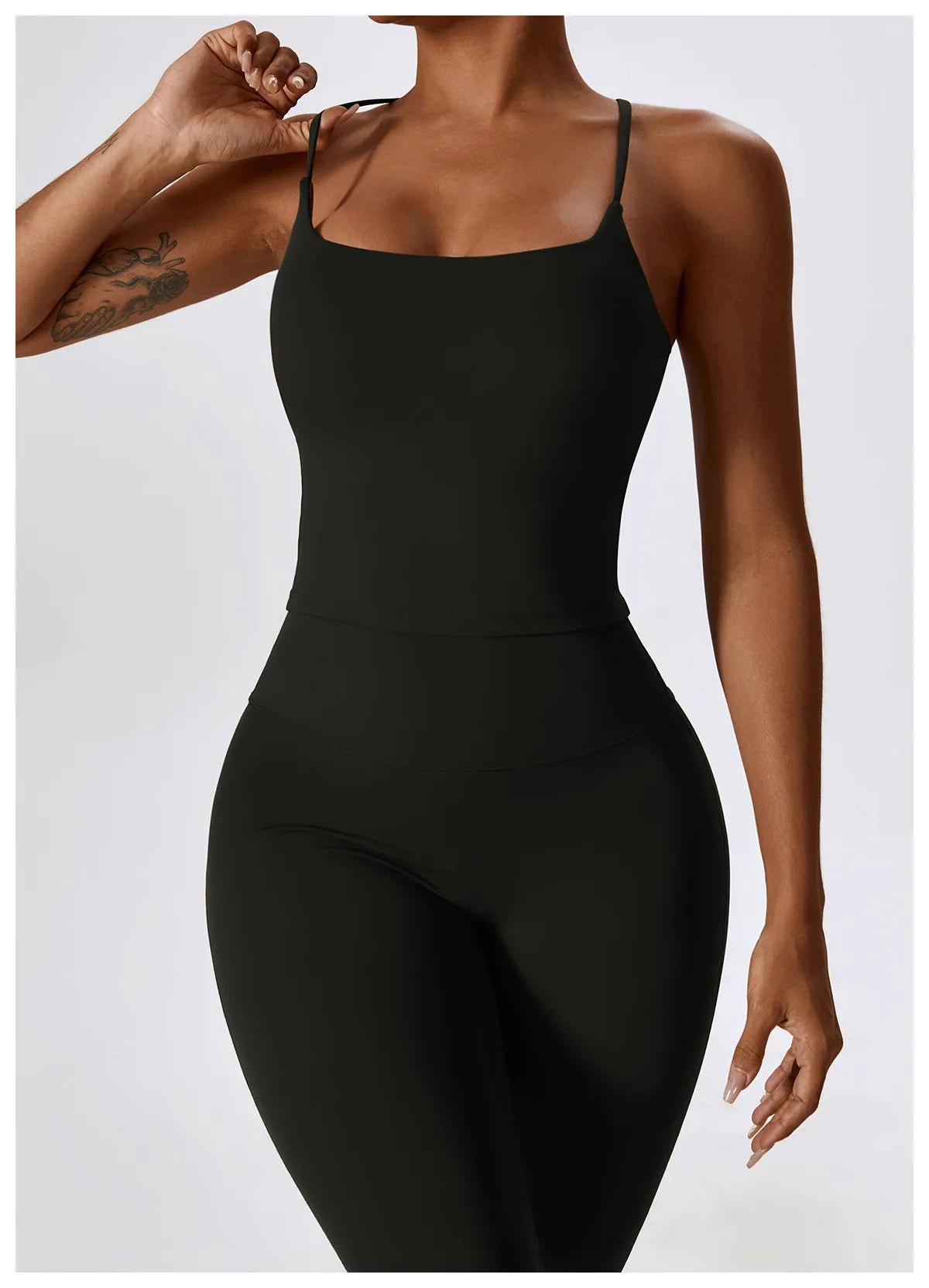 Women Yoga Set – Seamless Sportswear Gym Legging & Fitness Bra Crop Top