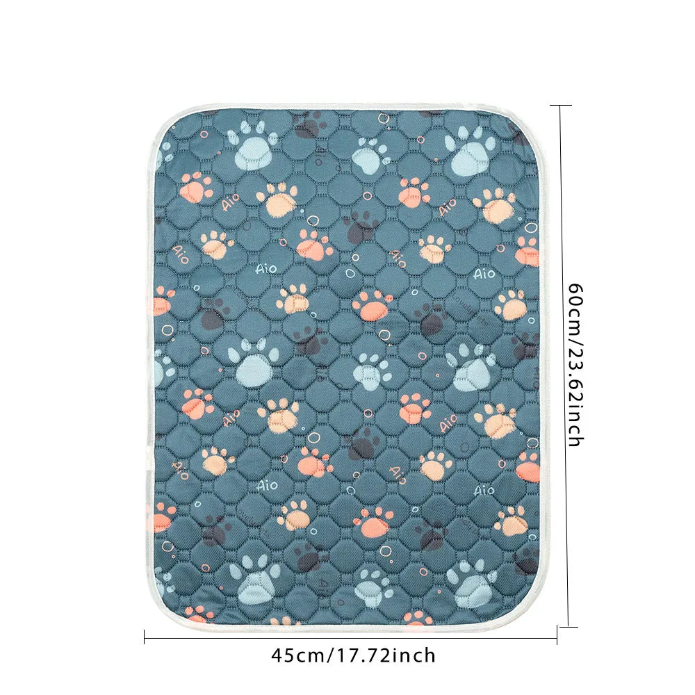 BIAI Winter New non-slip Mat for Pets Waterproof Dog Pee Pad Breathable Cat Mat Washable Pet Diaper Pad High Absorbent Pet Mat