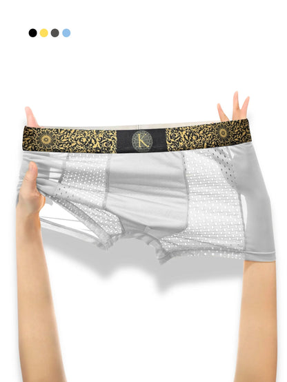 4pcs Men Underwear Boxers Pack Boxer Hombre Mens Traning Sexy Underpants Teenagers Boys Boxershorts Men Sports Comfy Men Boxers