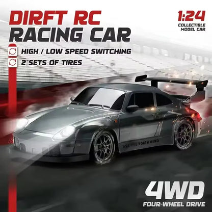 124 4WD RC Drift Car - High Speed Remote Control Racing Toy - ZOOMNSTORE