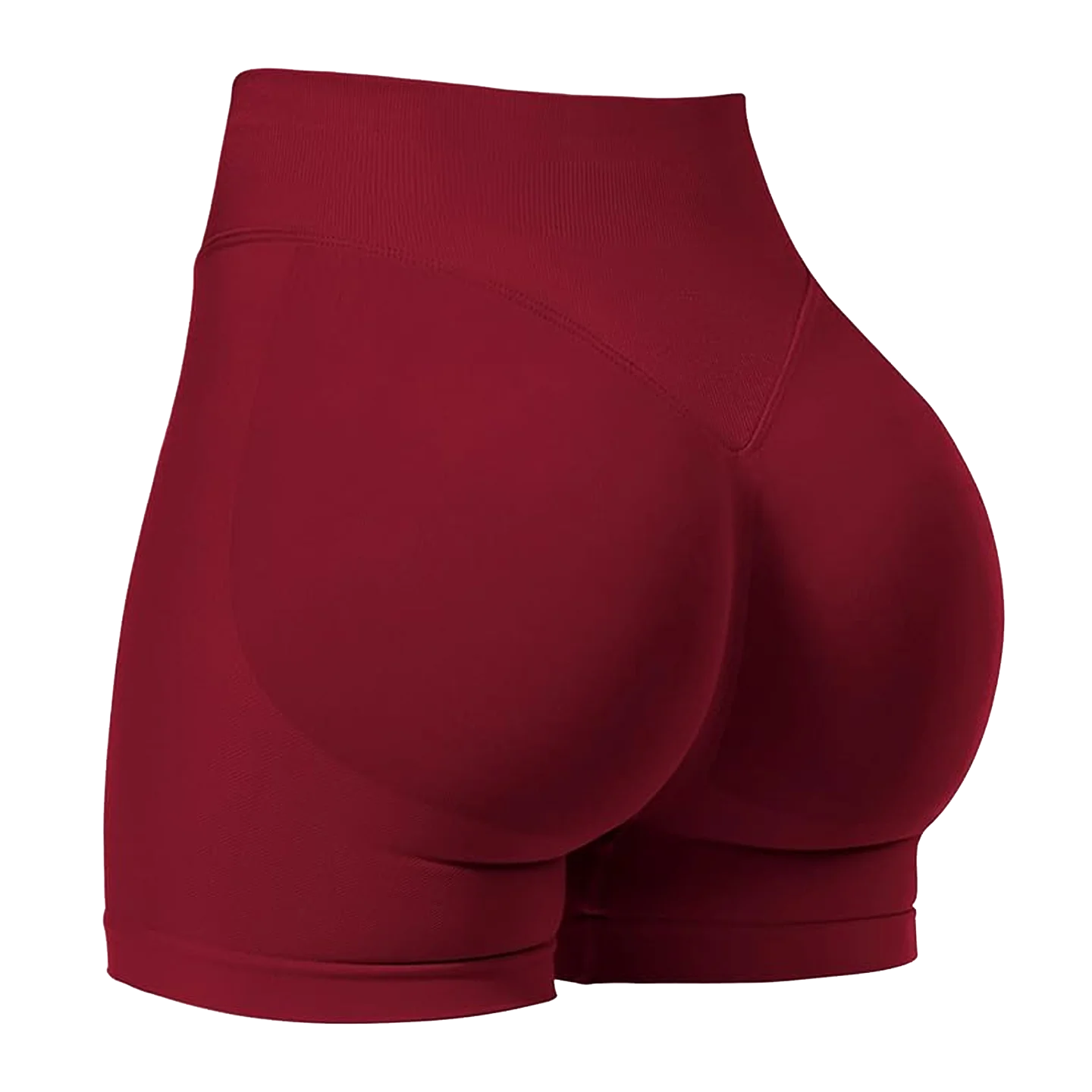 ZHEJIN Seamless Women Yoga Shorts High Waist Workout Gym Shorts Scrunch Butt Lift Biker Shorts Tummy Control Push Up Fitness