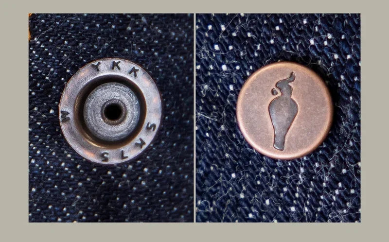 Red Tornado 11MJ Selvedge Denim Jacket Men's Rugged Wear Unlined Western Jean Outerwear