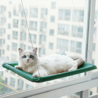 Pet Cat Hammock Hanging Cat Bed Bearing 20Kg Comfortable Cat Sunny Window Seat Mount Kitten Climbing Frame Pet Accessories