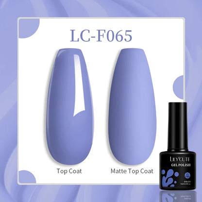 Gel Nail Polish - LILYCUTE UV Gel Varnish 7ML | Soak Off, Long Lasting Colors