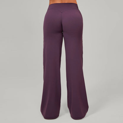 Women Yoga Pants – Soft Stretchy Fabric Full Length Leggings With Elastic Waist