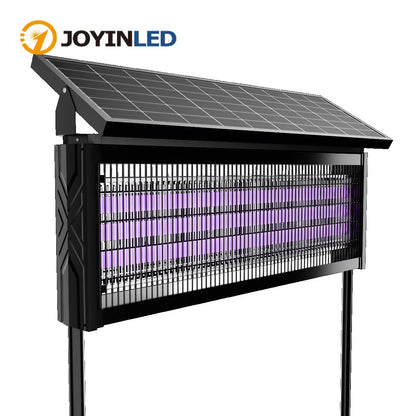 JOYINLED 15W/40W Electric Fly Killer Solar Rechargeable Mosquito Zapper Waterproof Outdoor Insect Killer Patio Garden Backyard